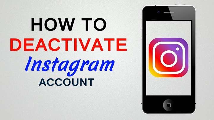 how to deactivate instagram account