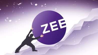 zee entertainment share