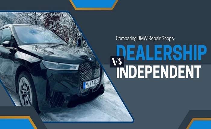 Comparing BMW Repair Shops Dealership vs. Independent