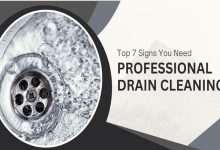 Top 7 Signs You Need Professional Drain Cleaning