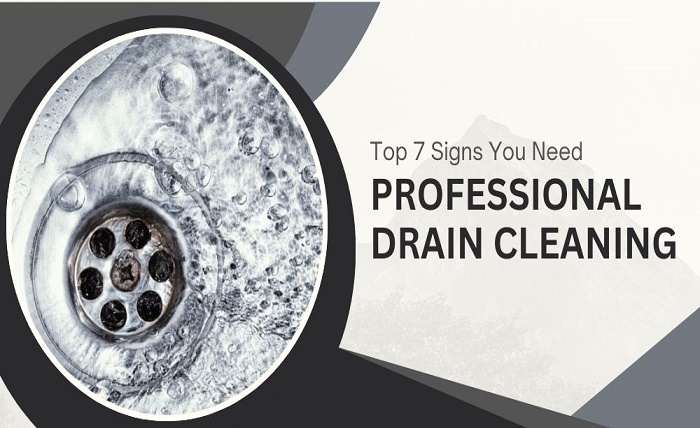 Top 7 Signs You Need Professional Drain Cleaning