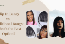 clip in bangs vs traditional bangs best option