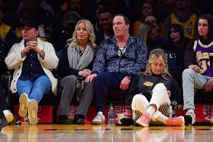 Jeanie Buss Family