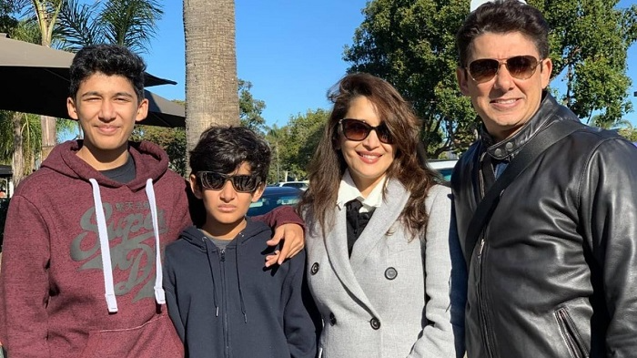 Madhuri Dixit Family Life
